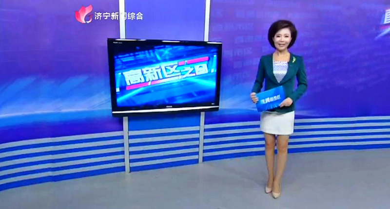 2015年8月18日济宁电视台新闻综合频道报道豆神动漫喜获两项省级大奖。