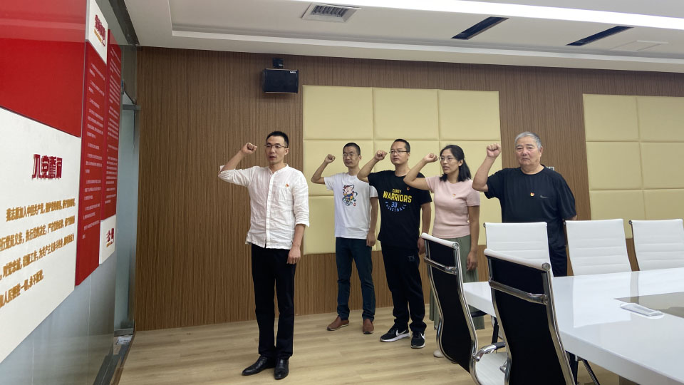 热烈祝贺!中共山东豆神动漫有限公司支部委员会成立